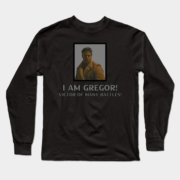 I Am Gregor! Long Sleeve T-Shirt by dflynndesigns